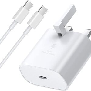 Samsung Phone Fast Charger Plug and Cable