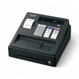 Sharp XEA137B Cash Register–Black POS Till,Thermal Printer